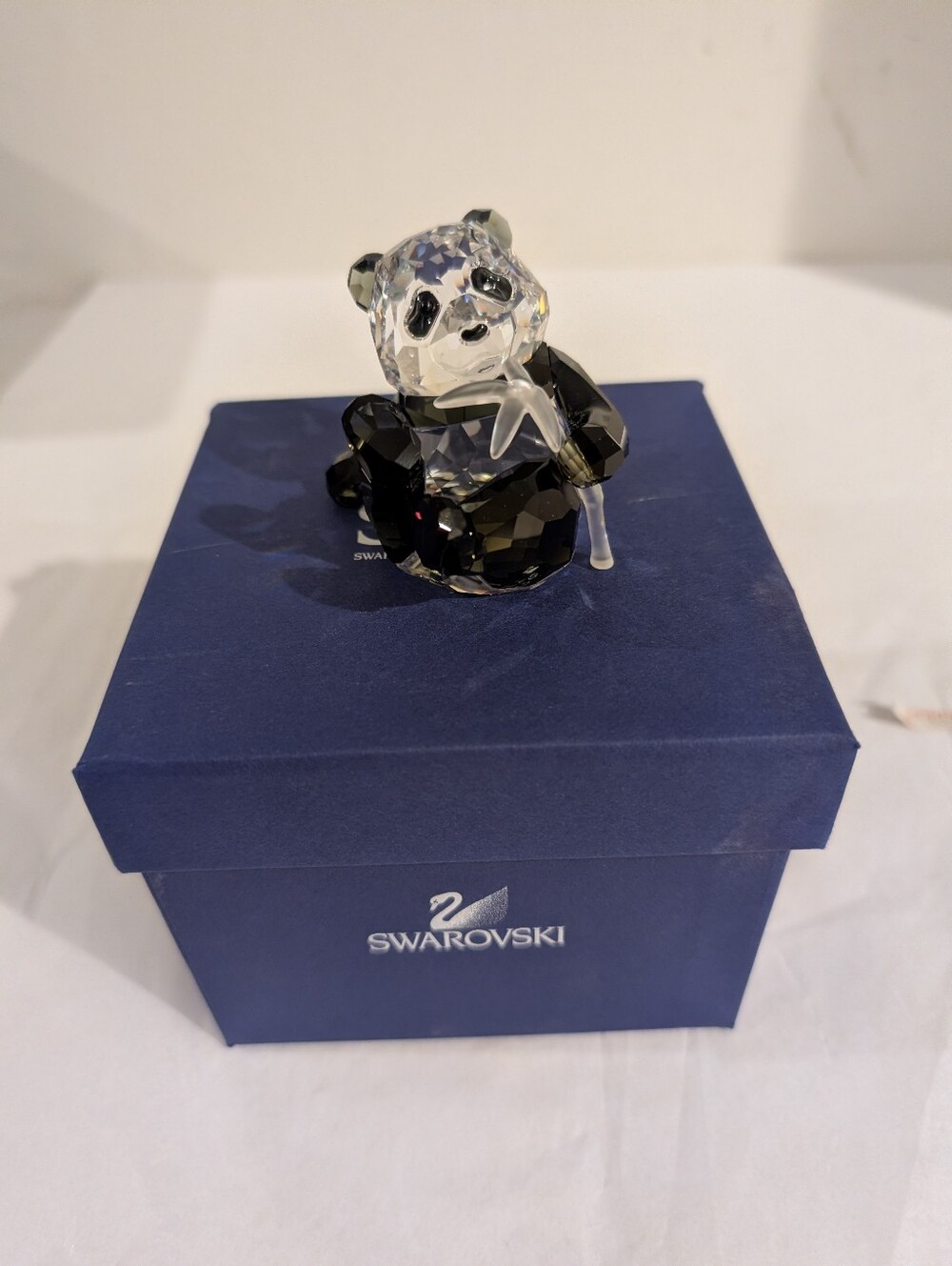 2008 Swarovski SCS Endangered Wildlife Panda Cub Figure #905543